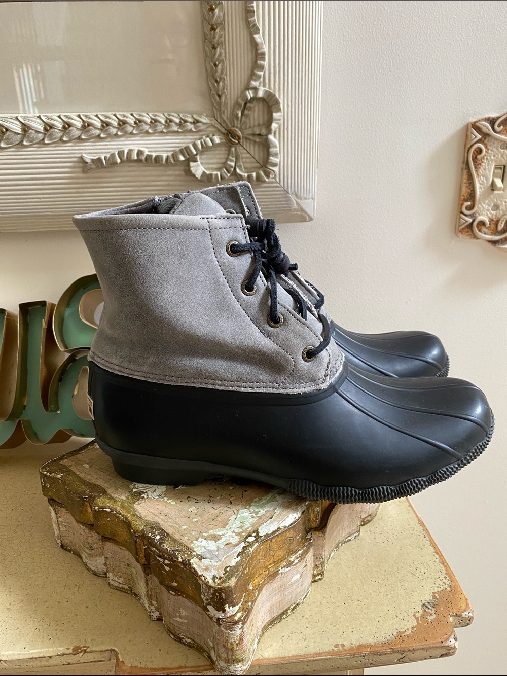 Sperry Saltwater Duck Boots Booties